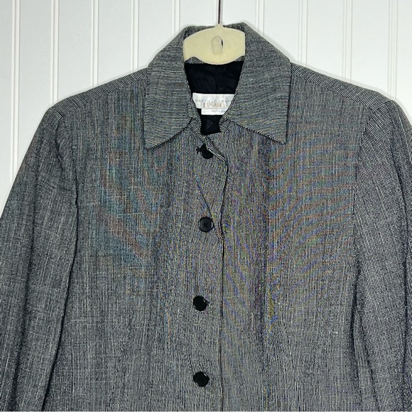 GARFIELD & MARKS Linen Blend Ashley Shirt Jacket Blazer Size 4 - Picture 2 of 12